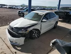 Volkswagen salvage cars for sale: 2018 Volkswagen Jetta SE