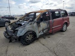 Salvage cars for sale at Moraine, OH auction: 2014 Chrysler Town & Country Touring