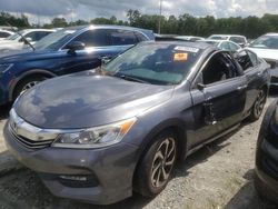 Salvage cars for sale at Savannah, GA auction: 2017 Honda Accord EX