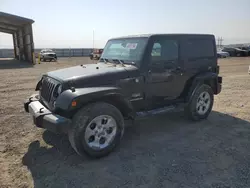 Jeep Wrangler Sahara salvage cars for sale: 2014 Jeep Wrangler Sahara