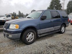 Salvage cars for sale at Graham, WA auction: 2004 Ford Expedition XLT