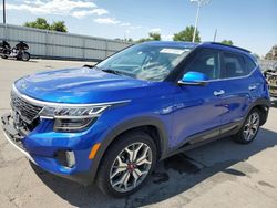 Salvage cars for sale at Littleton, CO auction: 2021 KIA Seltos SX