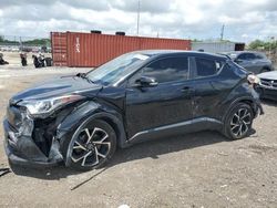 Salvage cars for sale at Homestead, FL auction: 2019 Toyota C-HR XLE