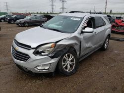 Salvage cars for sale at Elgin, IL auction: 2017 Chevrolet Equinox LT