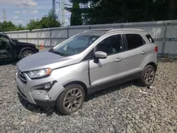 Salvage cars for sale at Windsor, NJ auction: 2020 Ford Ecosport Titanium