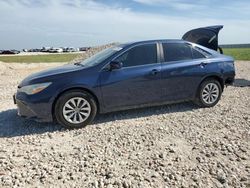 Salvage cars for sale at Temple, TX auction: 2016 Toyota Camry LE