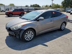 Salvage cars for sale at Sacramento, CA auction: 2012 Hyundai Elantra GLS