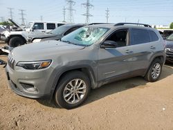 Jeep salvage cars for sale: 2022 Jeep Cherokee Latitude LUX