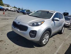 Salvage cars for sale at Vallejo, CA auction: 2018 KIA Sportage LX