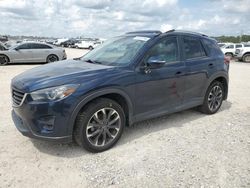 Salvage cars for sale at Houston, TX auction: 2016 Mazda CX-5 GT