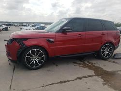 Salvage cars for sale at Grand Prairie, TX auction: 2018 Land Rover Range Rover Sport HSE