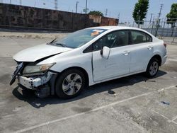 Salvage cars for sale at Wilmington, CA auction: 2015 Honda Civic LX