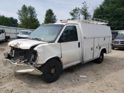 Salvage trucks for sale at Mendon, MA auction: 2008 Chevrolet Express G3500