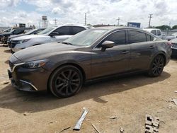 Salvage cars for sale at Dyer, IN auction: 2016 Mazda 6 Grand Touring