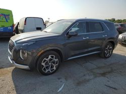 Salvage cars for sale at Indianapolis, IN auction: 2022 Hyundai Palisade Calligraphy