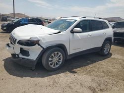 Salvage cars for sale at North Las Vegas, NV auction: 2019 Jeep Cherokee Latitude