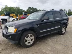 Jeep salvage cars for sale: 2005 Jeep Grand Cherokee Limited