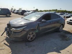 Salvage cars for sale at Indianapolis, IN auction: 2017 Chevrolet Cruze LT