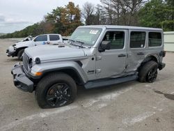 Jeep salvage cars for sale: 2021 Jeep Wrangler Unlimited Sahara