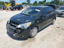 Salvage cars for sale at Sikeston, MO auction: 2022 Mitsubishi Mirage G4 ES