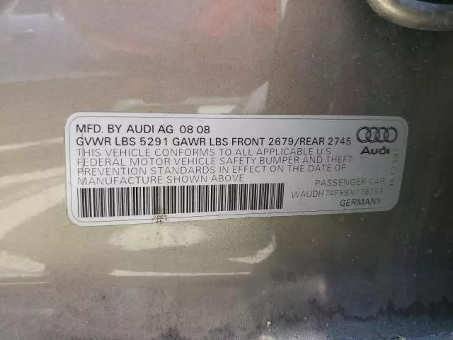 2008 Audi A6 3.2 Quattro