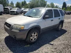 Salvage cars for sale from Copart Portland, OR: 2005 Ford Escape XLT