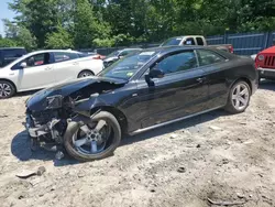 Salvage cars for sale at Candia, NH auction: 2016 Audi A5 Premium Plus S-Line