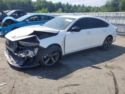 Salvage cars for sale at Exeter, RI auction: 2023 Honda Accord Hybrid Sport