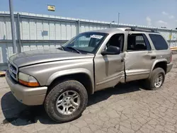 Salvage cars for sale at Dyer, IN auction: 2002 Dodge Durango SLT