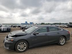 Salvage cars for sale at Des Moines, IA auction: 2018 Chevrolet Malibu LT