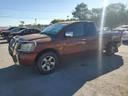 Salvage cars for sale at Lexington, KY auction: 2004 Nissan Titan XE