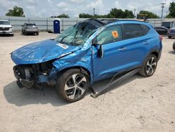 Salvage cars for sale at Oklahoma City, OK auction: 2016 Hyundai Tucson Limited