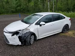 Toyota salvage cars for sale: 2022 Toyota Corolla LE