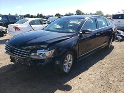 Volkswagen salvage cars for sale: 2016 Volkswagen Passat S