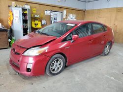 Salvage cars for sale at Kincheloe, MI auction: 2010 Toyota Prius