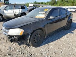 Salvage cars for sale at Memphis, TN auction: 2012 Dodge Avenger SE