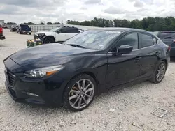 Salvage cars for sale at New Braunfels, TX auction: 2018 Mazda 3 Touring