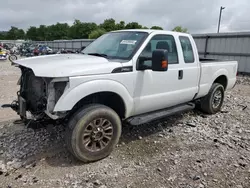 Salvage cars for sale from Copart Chicago: 2012 Ford F250 Super Duty