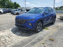 Salvage cars for sale at Bridgeton, MO auction: 2022 Hyundai Tucson Limited