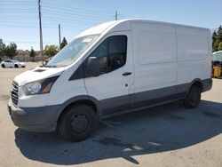 Salvage trucks for sale at Rancho Cucamonga, CA auction: 2018 Ford Transit T-250