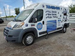 Salvage trucks for sale at Miami, FL auction: 2015 Dodge RAM Promaster 2500 2500 High