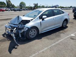 Salvage cars for sale at Van Nuys, CA auction: 2022 Toyota Corolla LE