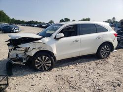 Salvage cars for sale at West Warren, MA auction: 2014 Acura MDX Technology