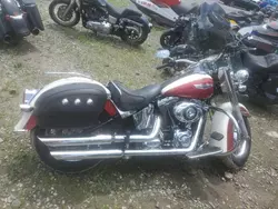 Salvage cars for sale from Copart Glassboro, NJ: 2013 Harley-Davidson Flstn Softail Deluxe