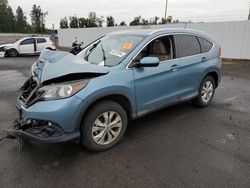 Salvage cars for sale at Portland, OR auction: 2014 Honda CR-V EXL