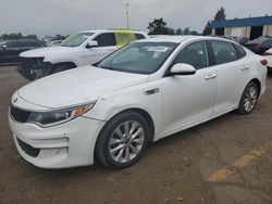 Salvage cars for sale at Woodhaven, MI auction: 2017 KIA Optima LX