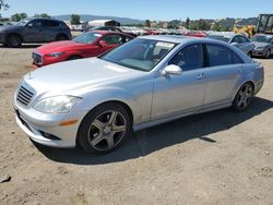 Salvage cars for sale at San Martin, CA auction: 2008 Mercedes-Benz S 550