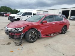 Salvage cars for sale at Gaston, SC auction: 2017 Honda Accord Sport Special Edition