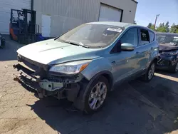 Salvage cars for sale from Copart Woodburn, OR: 2013 Ford Escape SEL