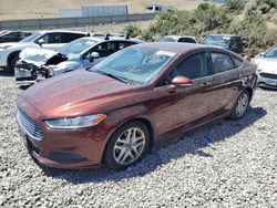 Salvage cars for sale at Reno, NV auction: 2015 Ford Fusion SE